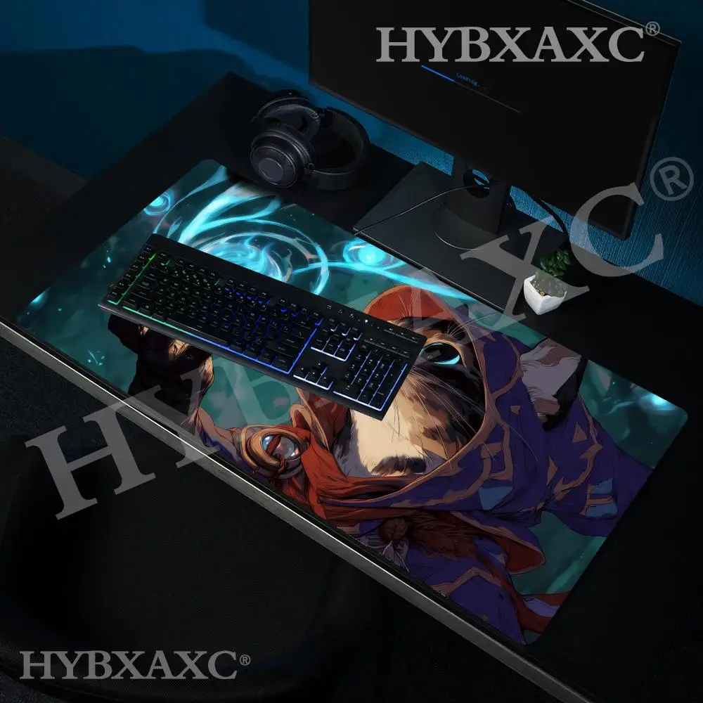 

HYBXAXC Mythical Cat Sorcerer Mouse Pad- MTG Mouse Pad Cute HD Desk Pad Extended Gaming Keyboard Mats Large XXL Gamer Mousepad