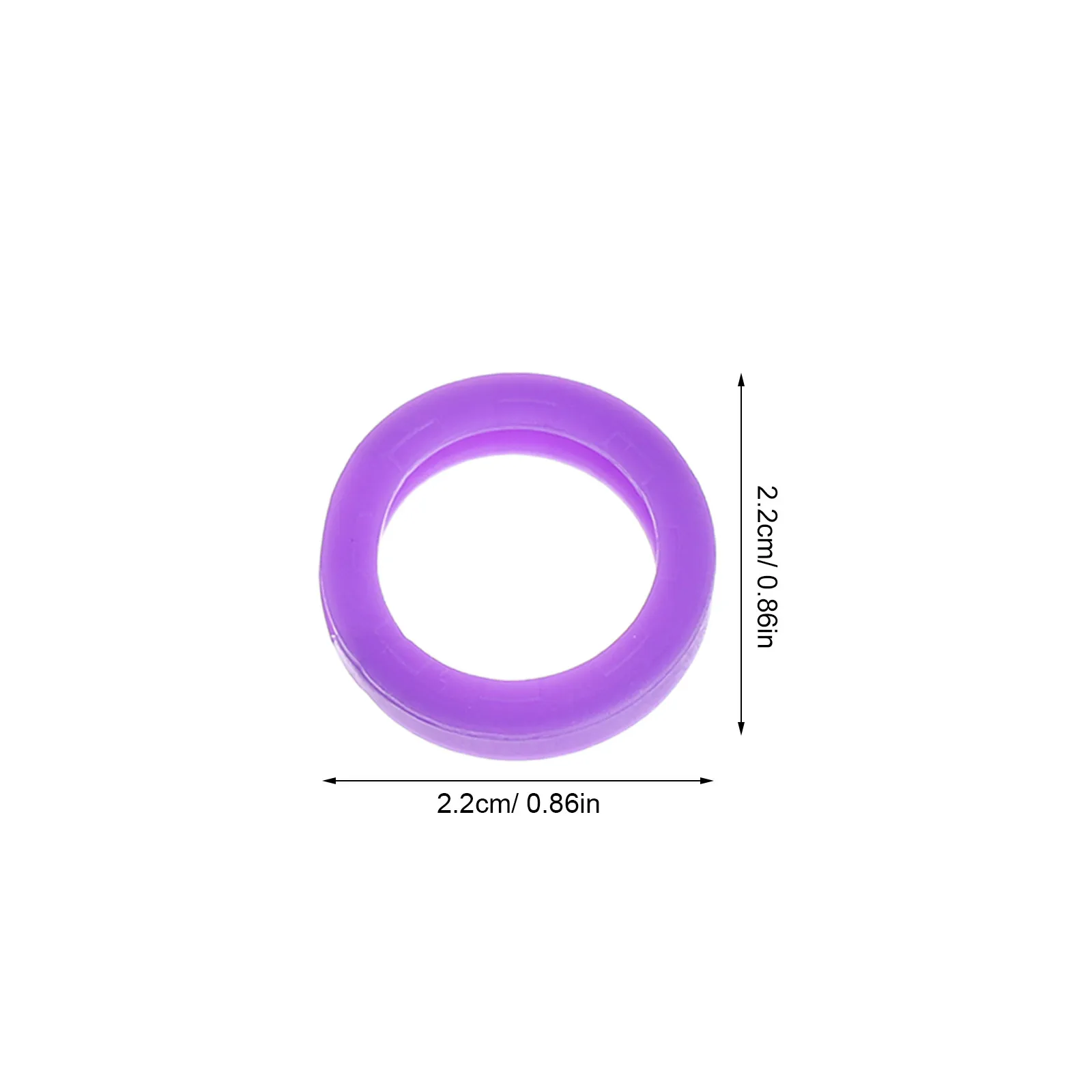 100Pcs Silicone Key Covers Colorful Identification Flexible Caps for Home Office Travel Anti-Wear Easy Clean Key Tags
