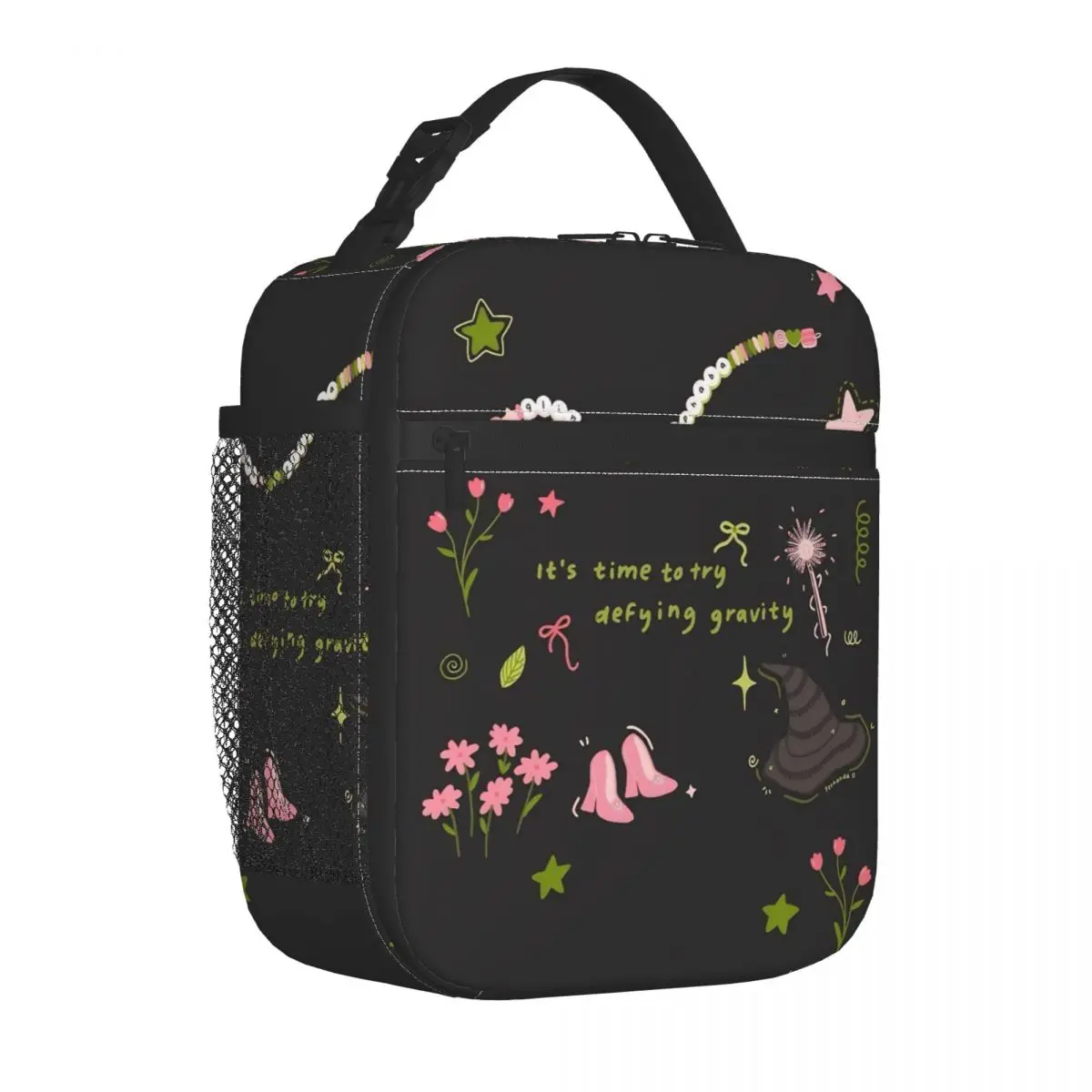 Wicked For Good Insulated Lunch Bags Cooler Bag  Meal Container Large Lunch Box Tote Food Bag Work Outdoor