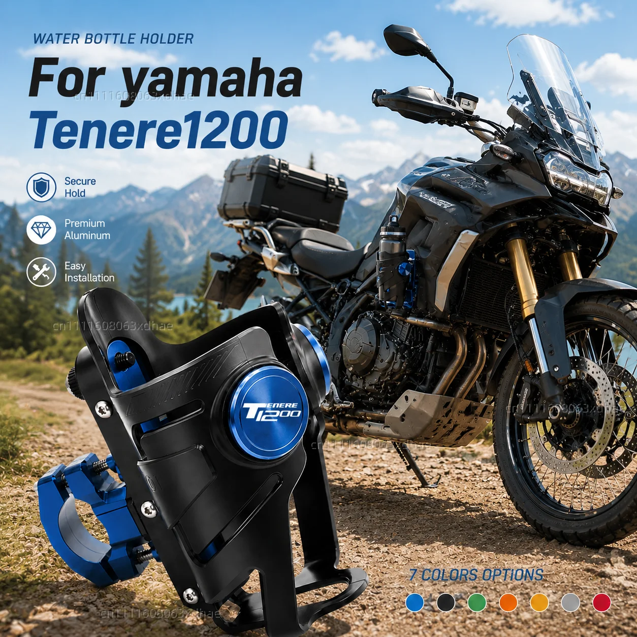 Motorcycle Water Bottle Holder For Yamaha Super Tenere tenere1200 Coffee Beverage Tea Cup Support Modification Accessories