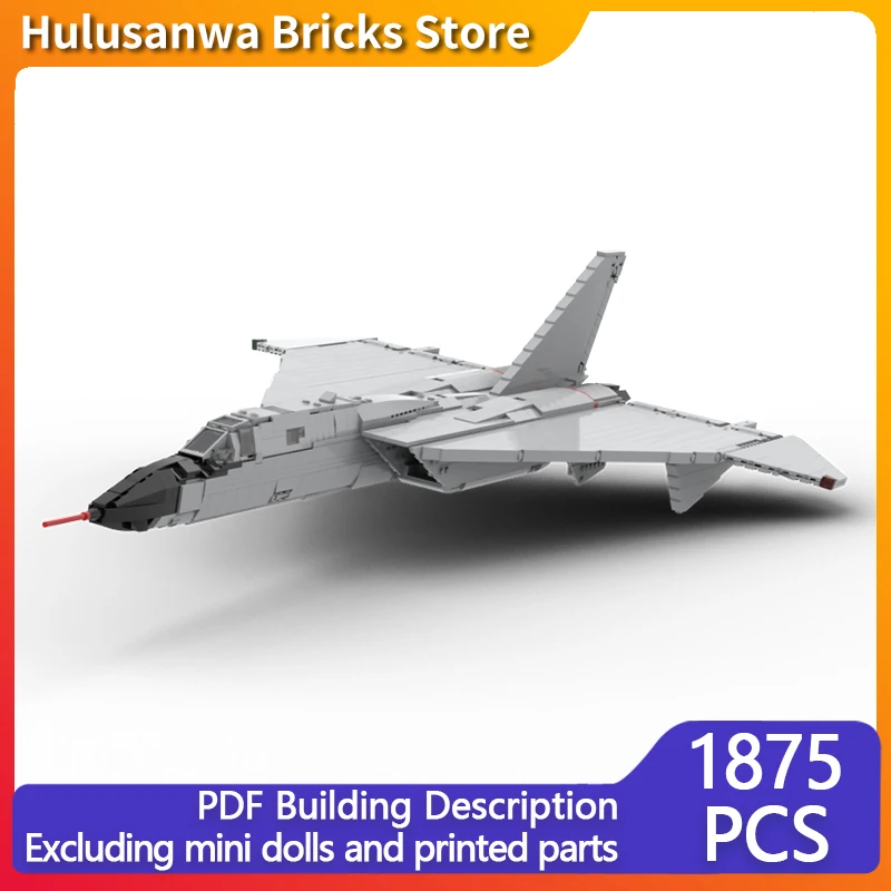 

XF-108 Military Fighter Jets Model MOC Building Bricks War Equipment Modular Technology Gifts Holiday Assemble Children Toy Suit