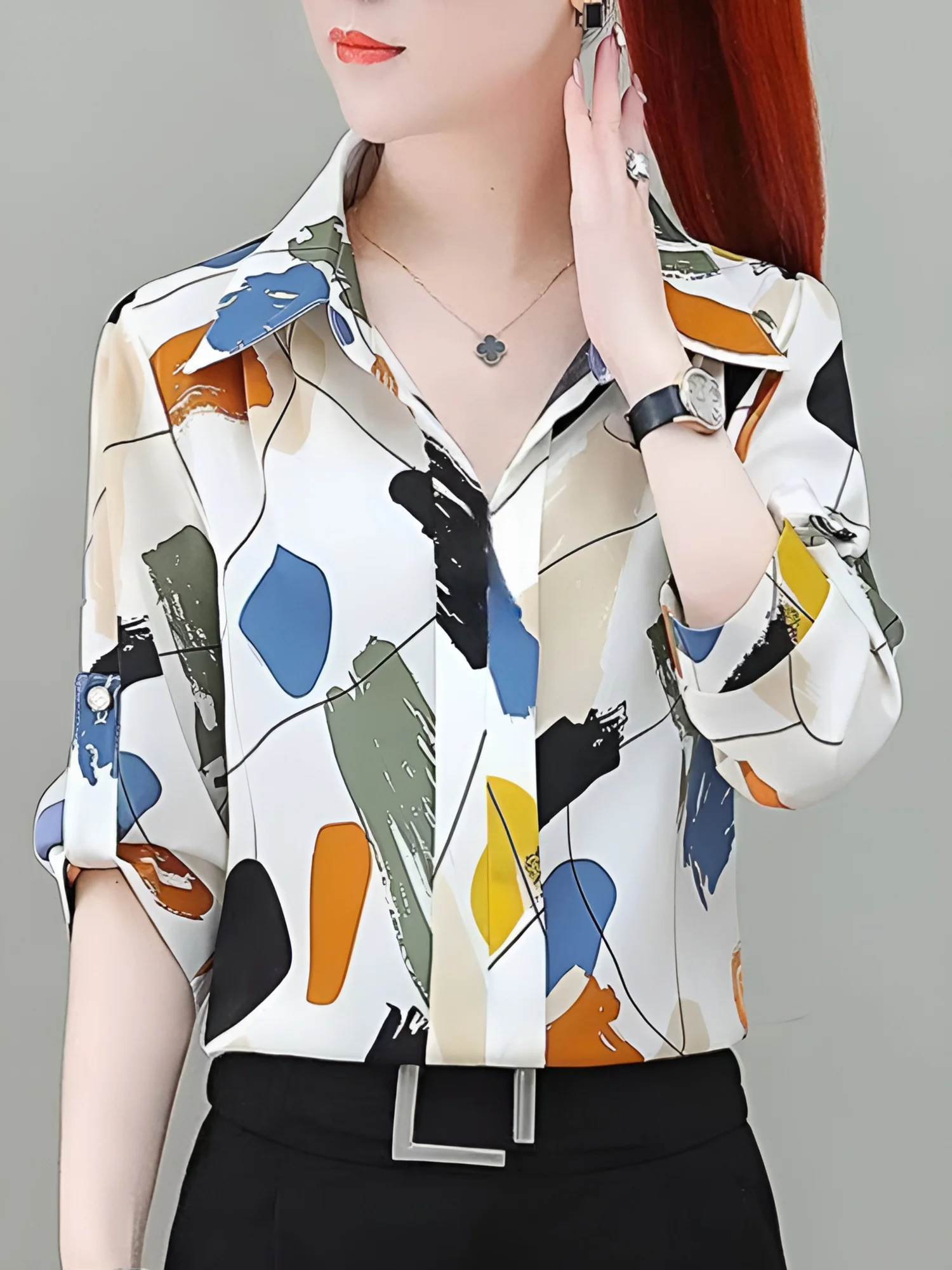 Retro-Damenbekleidungsset im Hongkong-Stil, Hongkong-Geschmack, nostalgisches 80er-Jahre-Outfit im Hongkong-Stil, cool und stilvoll, 90er-Jahre-High-E