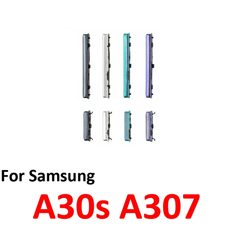 For Samsung Galaxy A30s A307 Phone New Power Volume Button On Off Up Down External Side Key Internal Flex Cable Repair Parts view 3