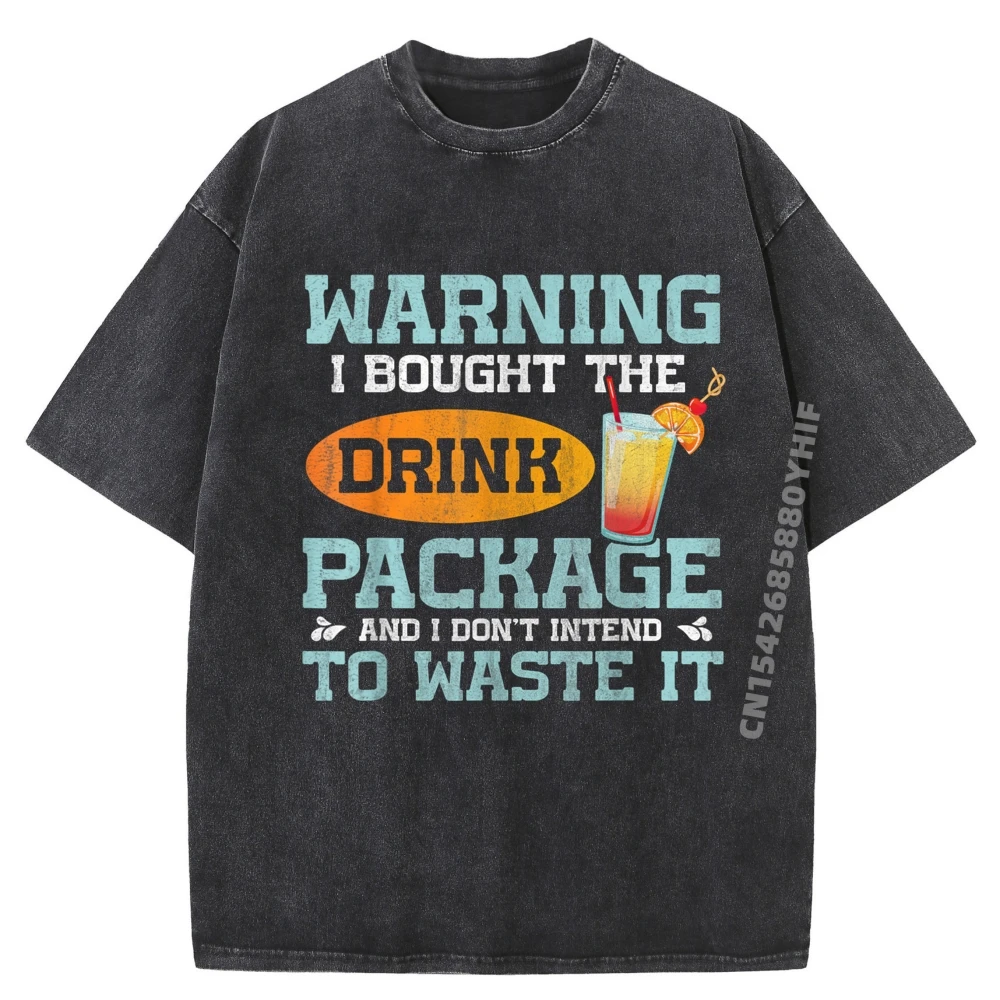 

Пакет «Я байт, напиток», забавный круизный корабль, посылка для напитков, брендовая одежда, роскошная дизайнерская мужская стираная рубашка для взрослых