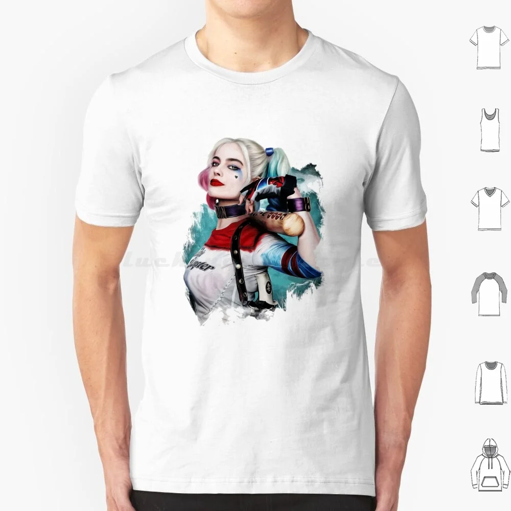 Best Selling Quinn T Shirt Big Size 100% Cotton Quinn Quinn Joker Joker Comics Cool Awesome Crazy Comics