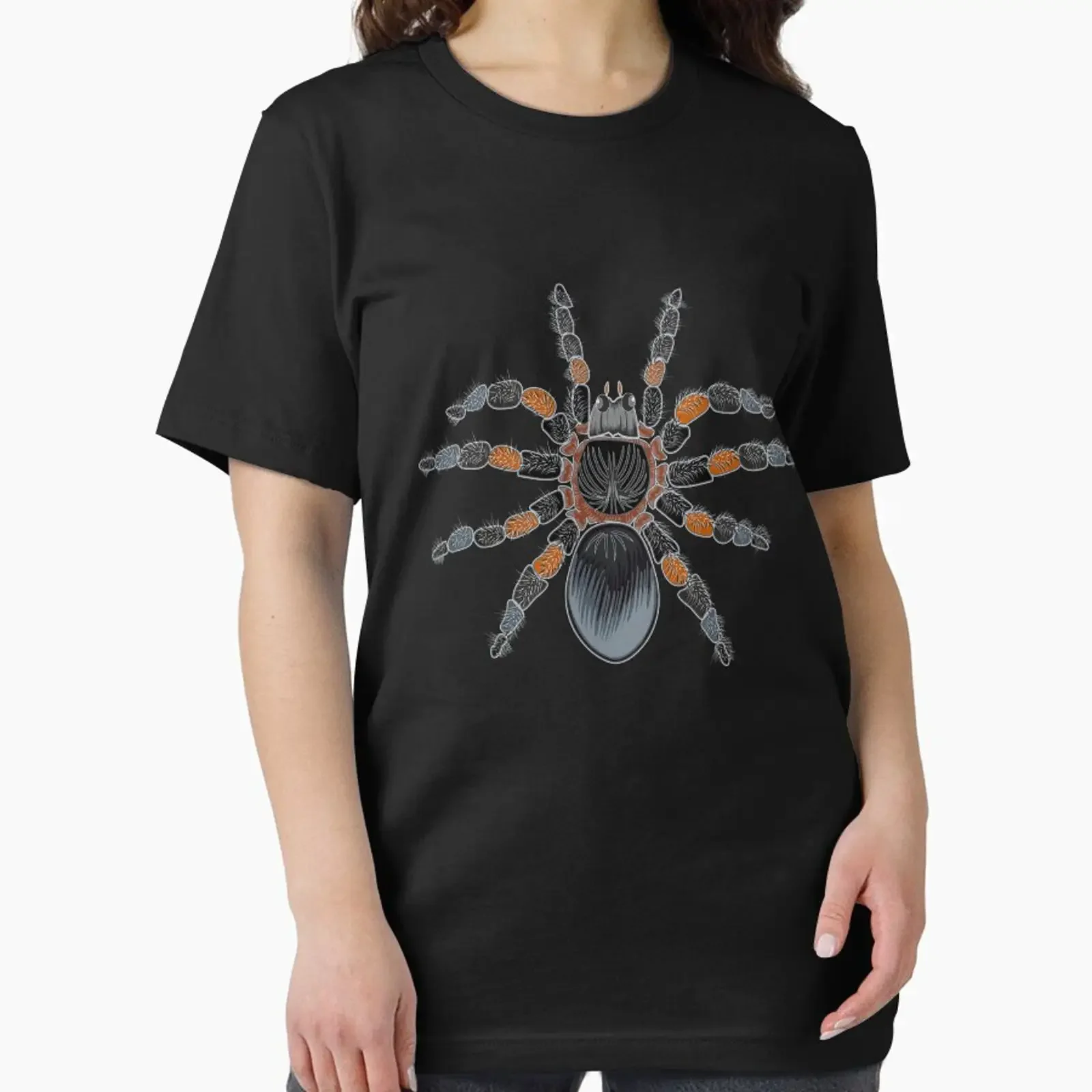 Tarantula Spider designed and sold by Wisepublisher vintage Washed Stretched designer clothes Comfortable Casual graphic