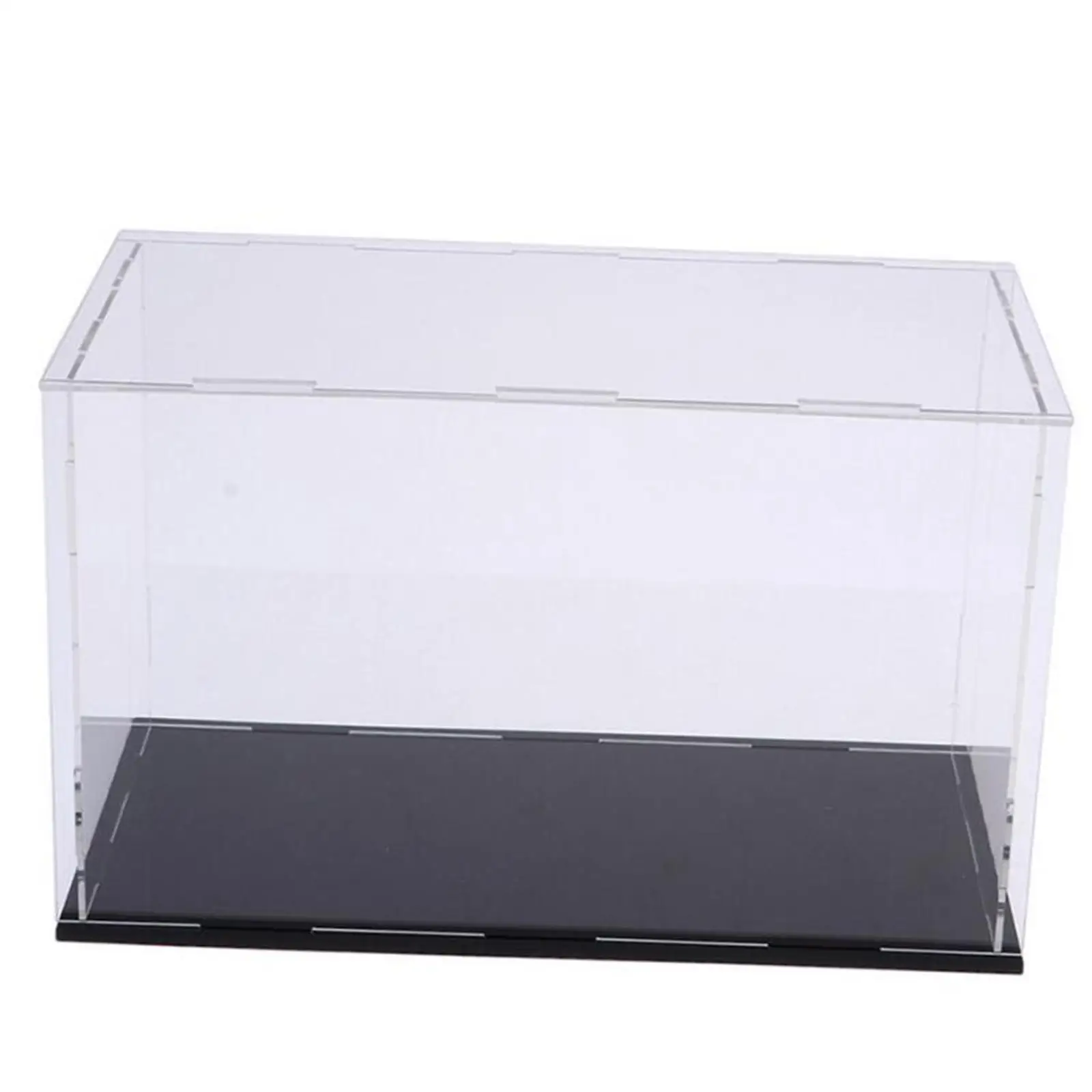 Acrylic Display Case for Model Car Collectibles Action Figures Clear Organizer Box Dustproof Countertop Showcase Storage