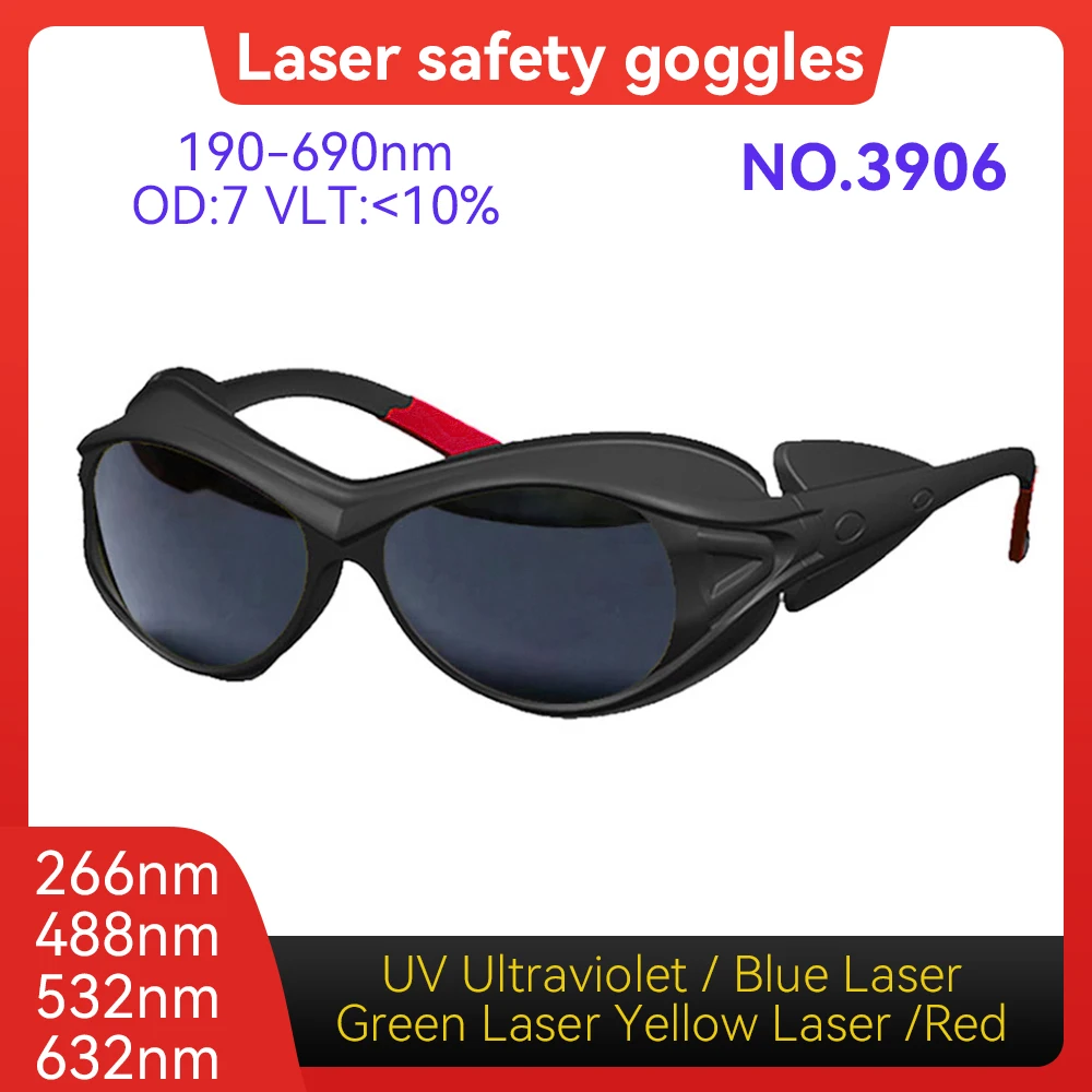 LASER SAFETI GLASSES 10600nm OD7 protect Glasses IPL Laser Protection laser protector laser protective lenses for laser glasses