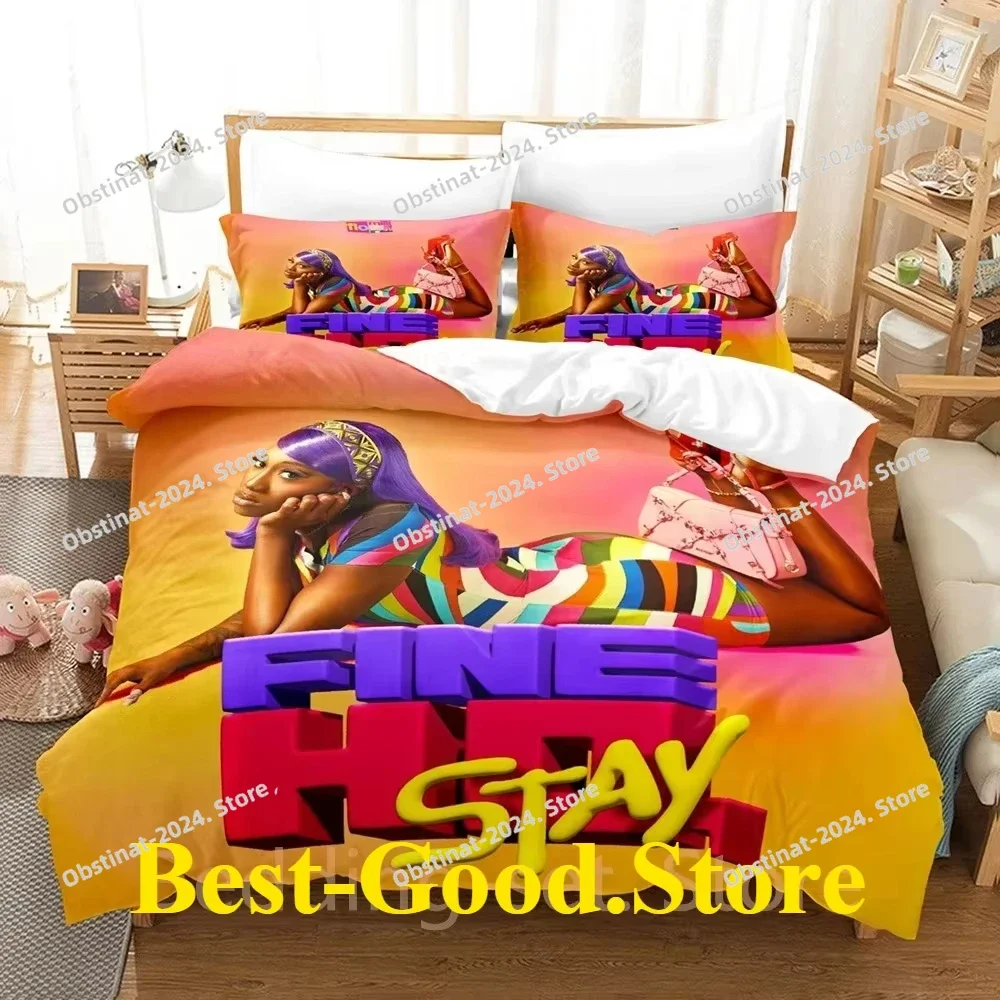 2024 Flo Milli Never Lose Me Bedding Set Duvet Cover Full Queen King Size Pillowcase Bed Printed Bed Set Aldult Kid Single Twin