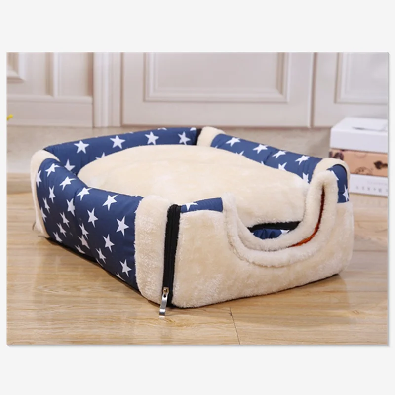 Pet Dog Bed House Kennel Cat Nest Sofa Mat Cat Bed Travel Carrier Bag Pet Bed For Small Medium Dogs Foldable