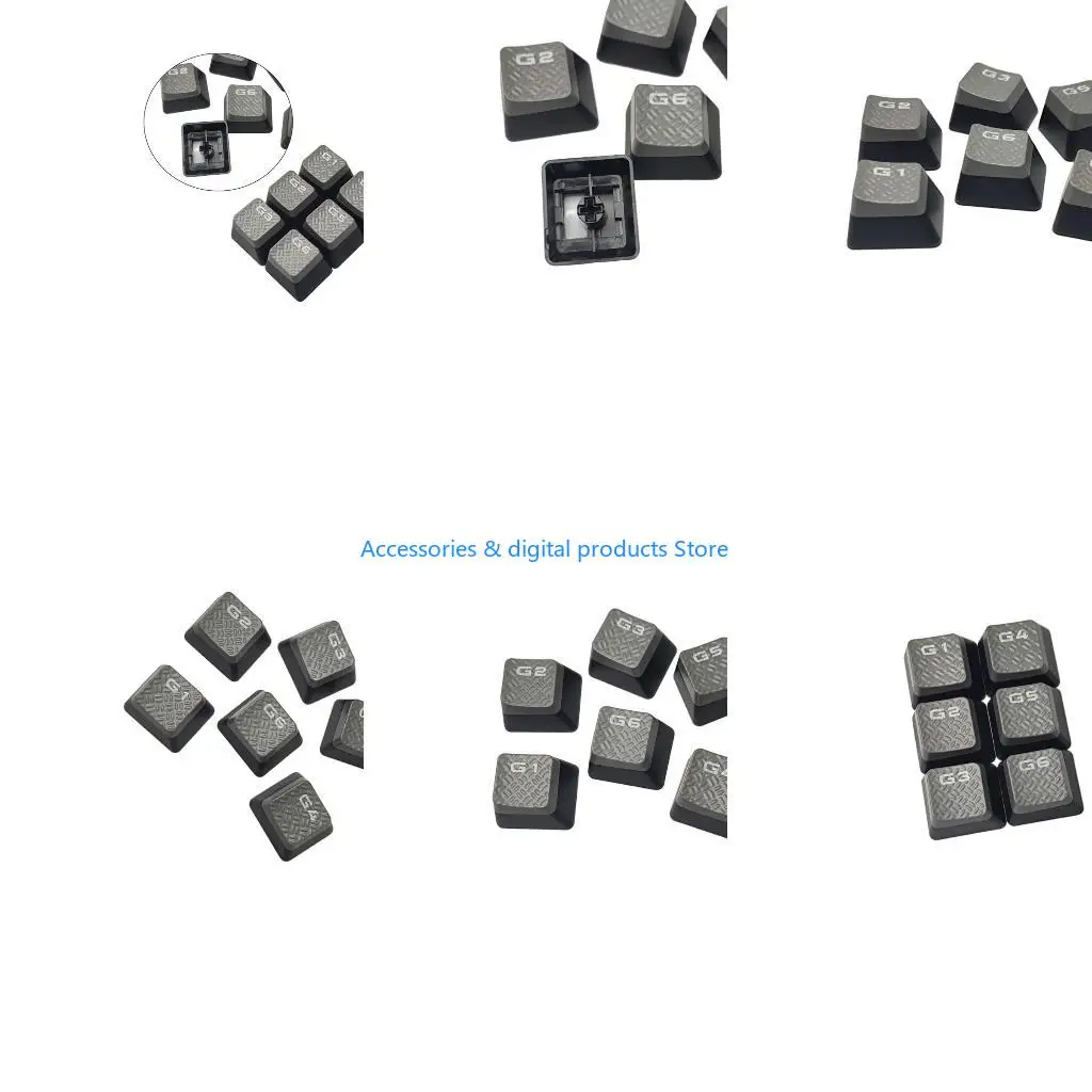 77JD 2 3 4 5 6 Keycap for STRAFE K95 Mechanical ABS Backlit Keycap