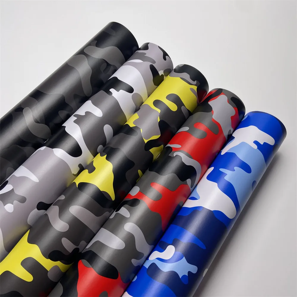 Camo Muster Auto selbstklebend Vinyl Aufkleber Fahrzeug Auto Wrapping Folie Camouflage Wrap Film für Motorrad Styling Fahrrad Laptop Roller