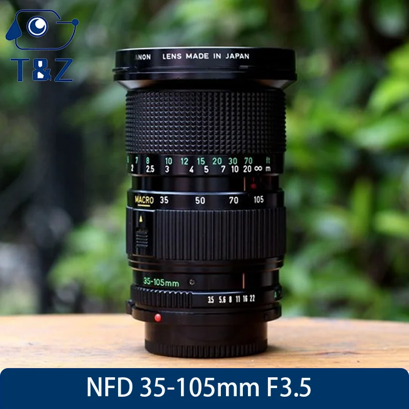 

98% New Original NFD 35-105mm F3.5 Lens For Canon Camera NFD 35 105mm 3.5 Zoom Lens FD mount Macro Constant Aperture Lenses