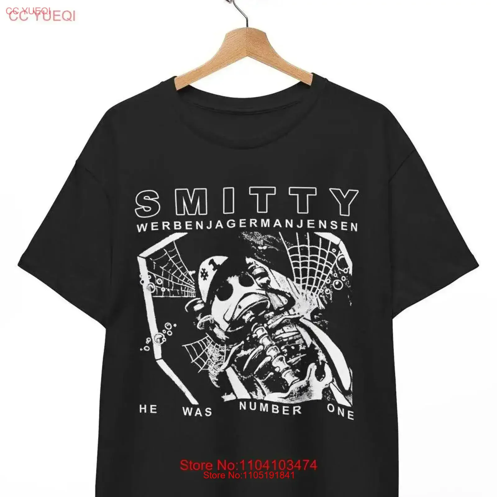

Smitty Werbenjagermanjensen T Shirt He Was Number One Meme vintage Washed designer clothes graphic streetwear Versatile homme
