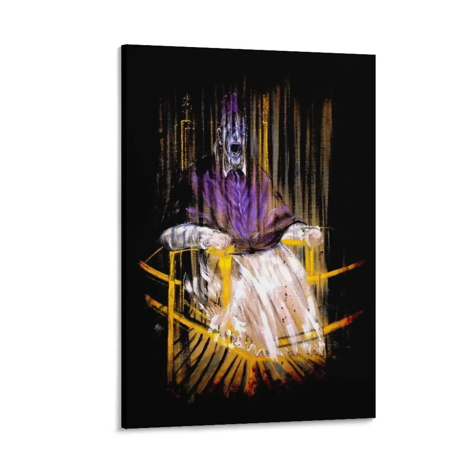 

Francis Bacon Screaming Pope Painting Art Lover Gift 13 Tee Canvas Painting vintage home decor home decor home and decoration