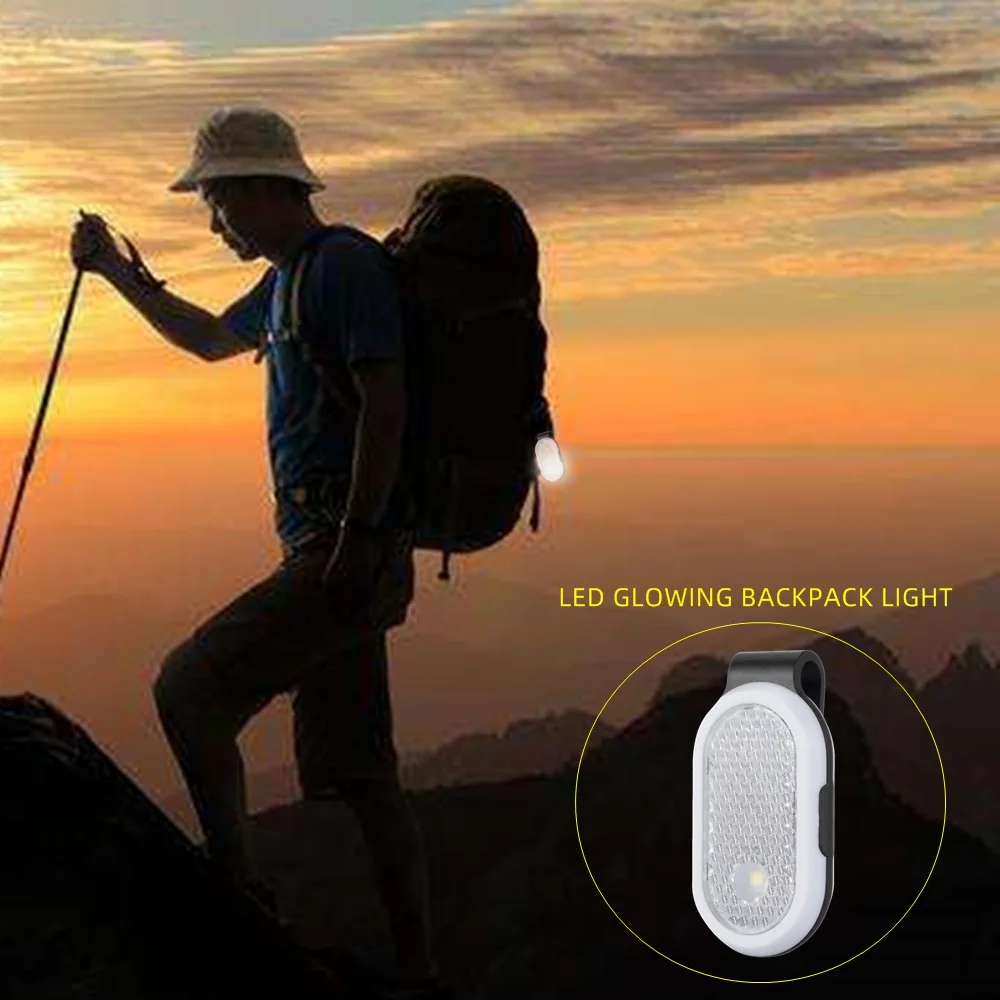 Luz LED flashing roja seguridad running nocturno - imagen 5