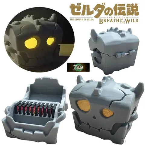 8-Kartensteckplatz The Legend Of Zelda Switch Game Card Case für Nintendo Switch Lite/Oled Toaster Aufbewahrungshalter Modellspielzeug