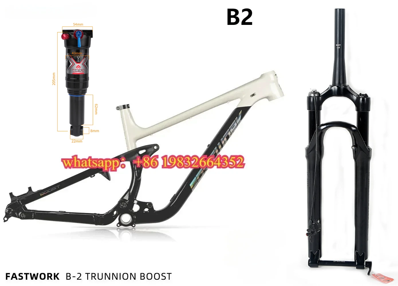 

B2 AM Class Downhill DH Soft Tail Горная рама из алюминиевого сплава 27,5/29 дюймов BOOST 148*12 мм Рама с полной подвеской и двойной подвеской