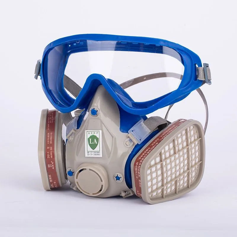 YF2D Integrated Gas Half Mask Spray Paint Pesticide Chemical Gas Dust Mask