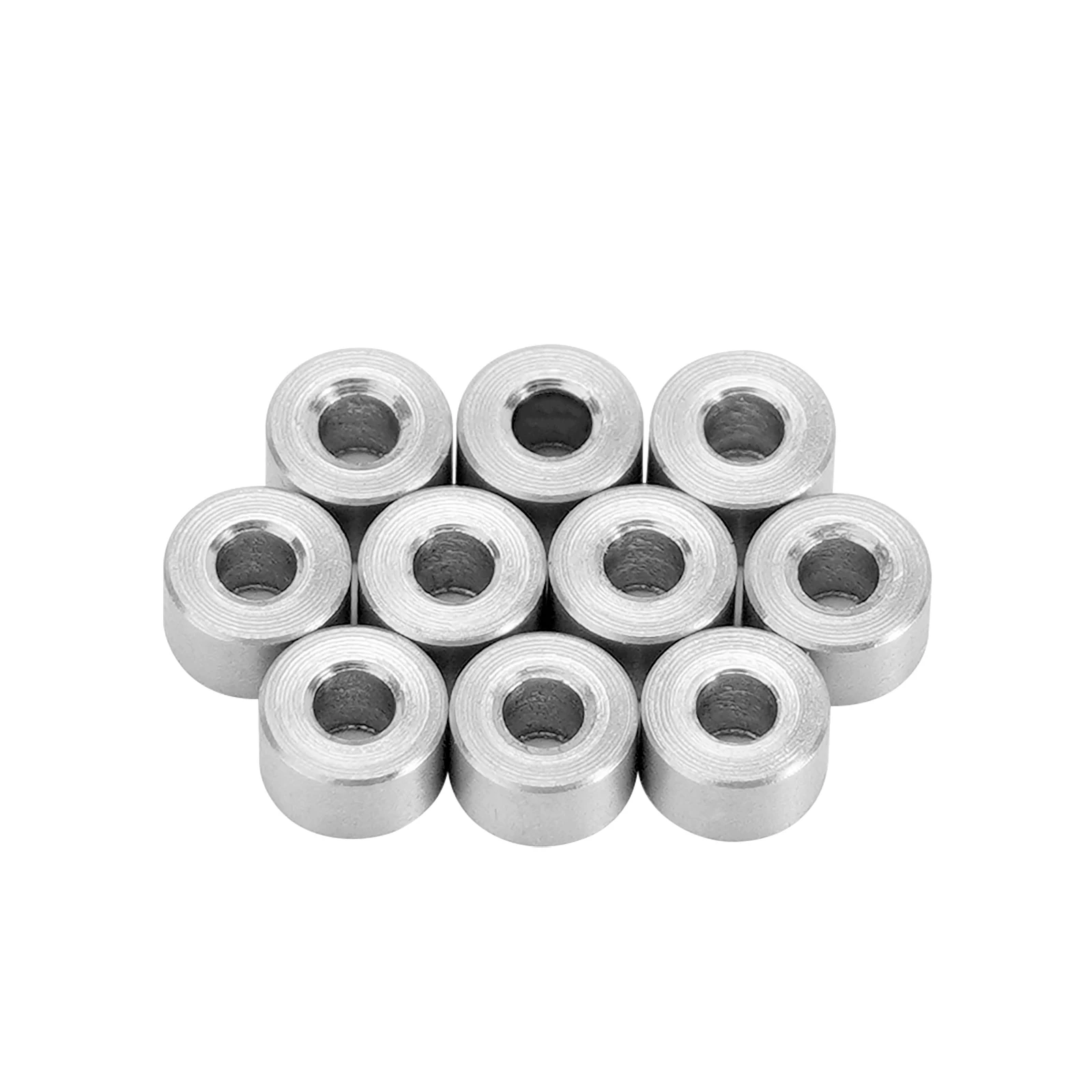 50PCS Flat Stainless Steel Washers Spacers M1.4 M2 For 1/24 RC Crawler SCX24 AX24 Upgrade