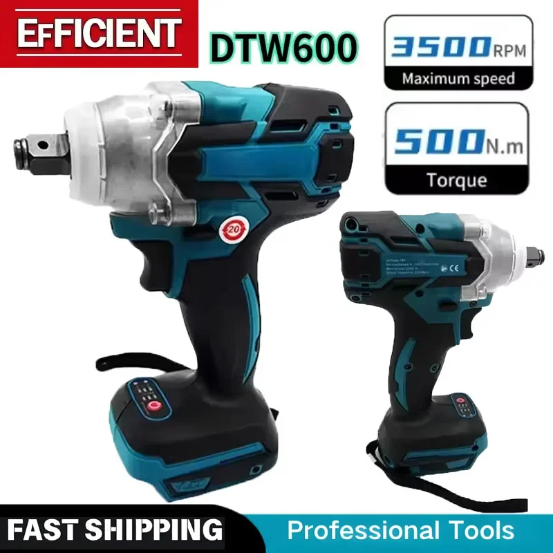 

Подходит для аккумуляторной отвертки Makita 18V DTW600, бесщеточная электрическая отвертка, перезаряжаемая дрель-шуруповерт, совместимая с Makita.