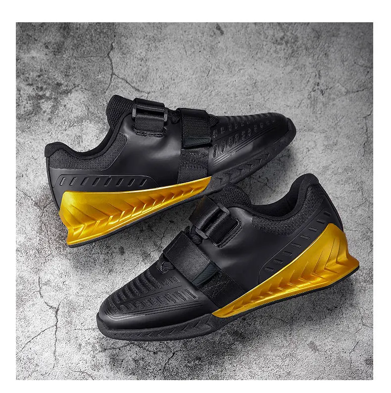 New 2025 Classic Weightlifting Shoes Unisex Universal Strength Squat Shoes Gym-Ready Indoor Fitness Shoes High Quality