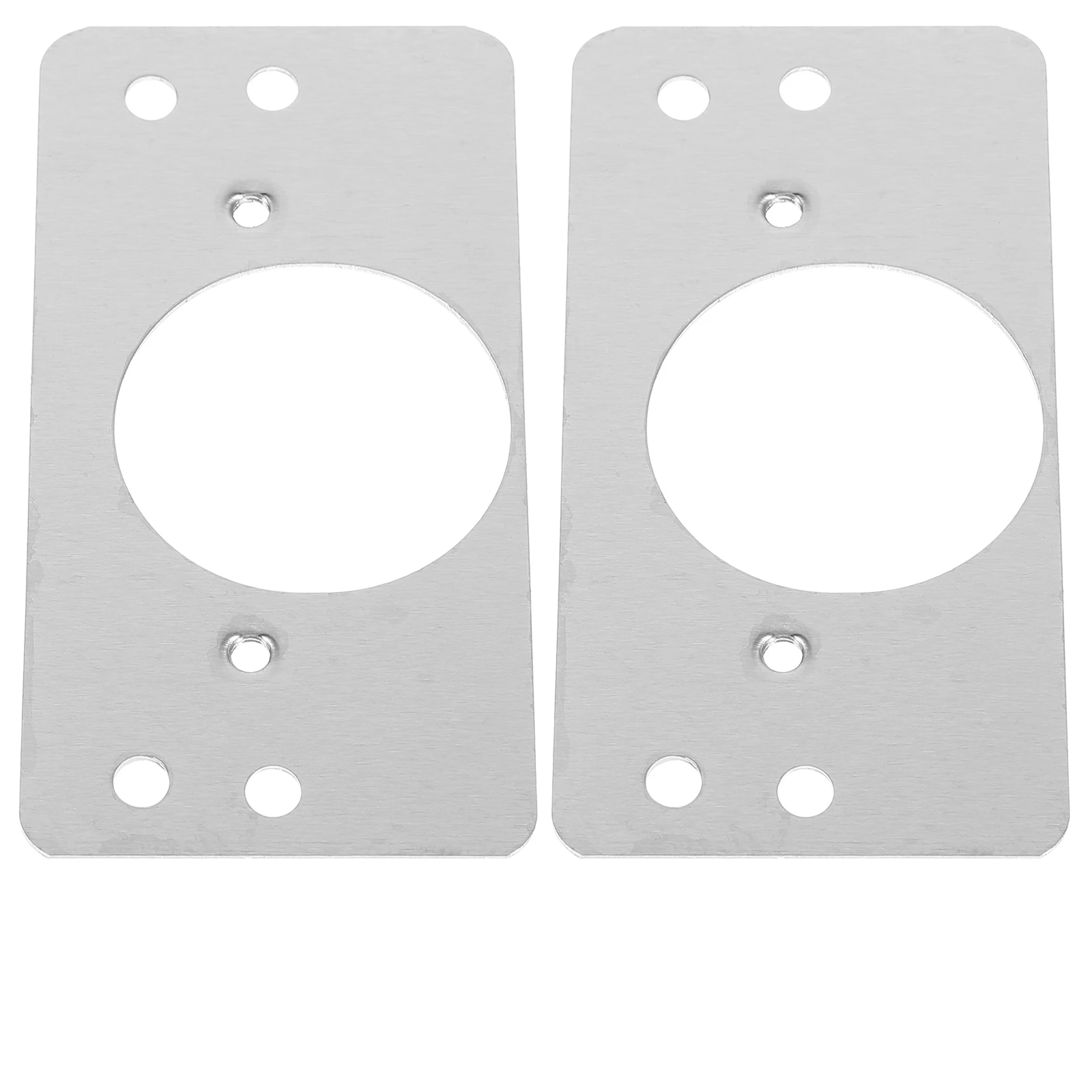 

8pcs Ball Shaped Lock Fixing Thickened Stainless Steel Reinforcement Kit Strike Cover Damaged Lock Repair Door Knob Plate Front