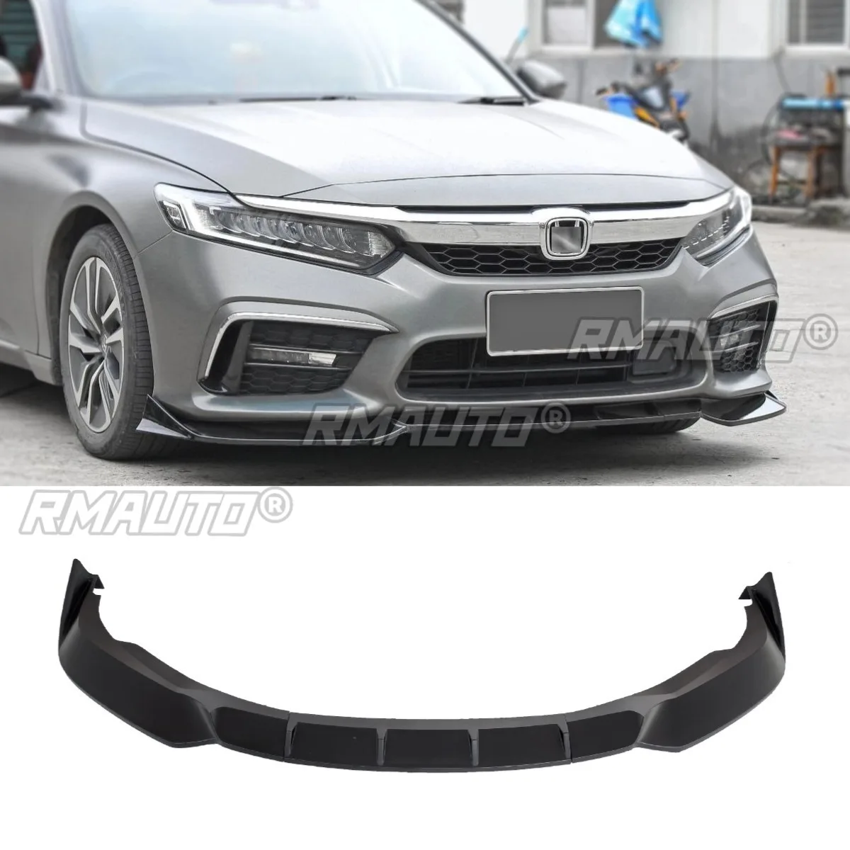 

Car Front Bumper Lip Diffuser Spoiler Glossy Black Modification Part for Honda INSPIRE 2019-2021 Bumper Protector Car Accessorie