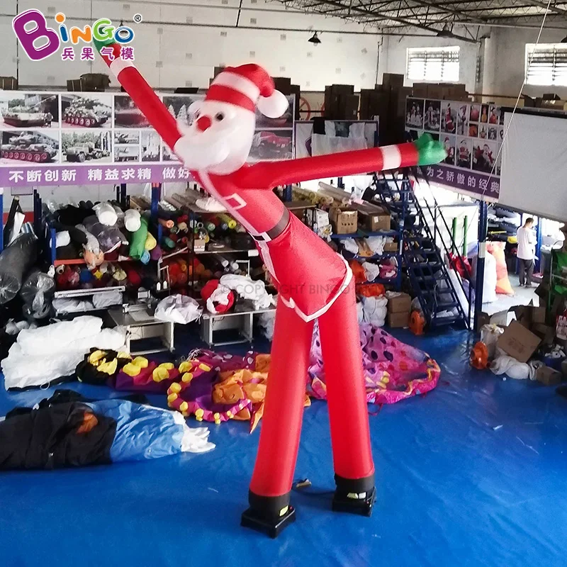 6mH Inflatable Christmas Air Dancer Inflatable ของเล่น Inflatable ตกแต่งคริสต์มาสกลางแจ้งสําหรับขาย-ของเล่น