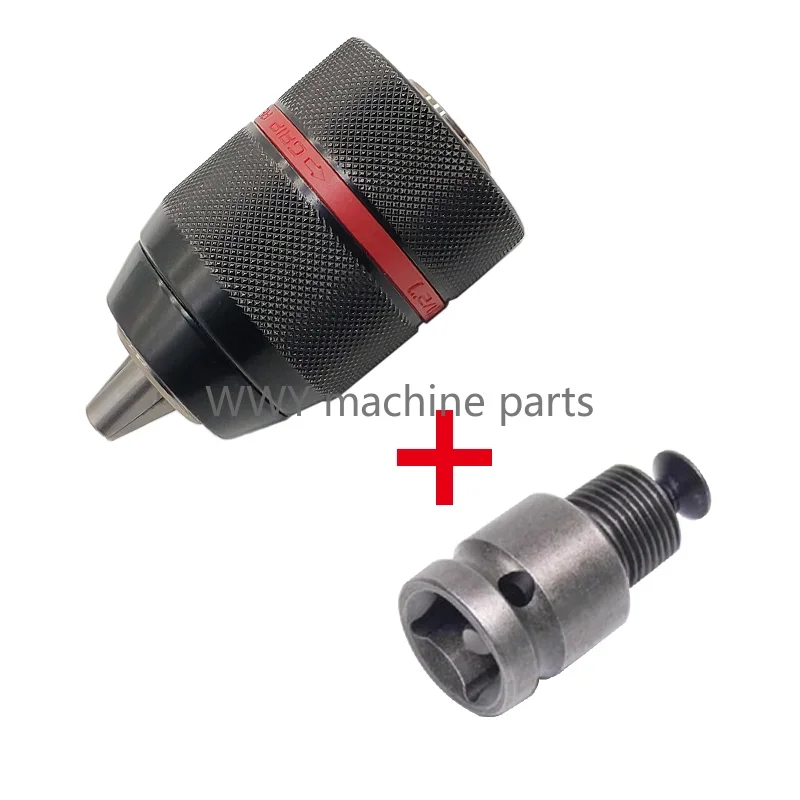 Metal Heavy Duty 1/2-20UNF 13mm Keyless Drill Chuck Hex Shank/SDS/Socket Square Female Adaptor Hardware Tool Professional