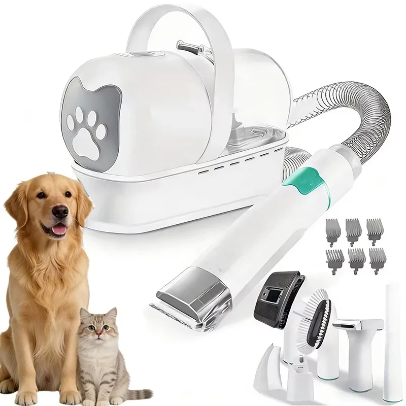 Beauty Vacuum Set Pet Clipper with Nail Grinder Low Noise Pet Products
