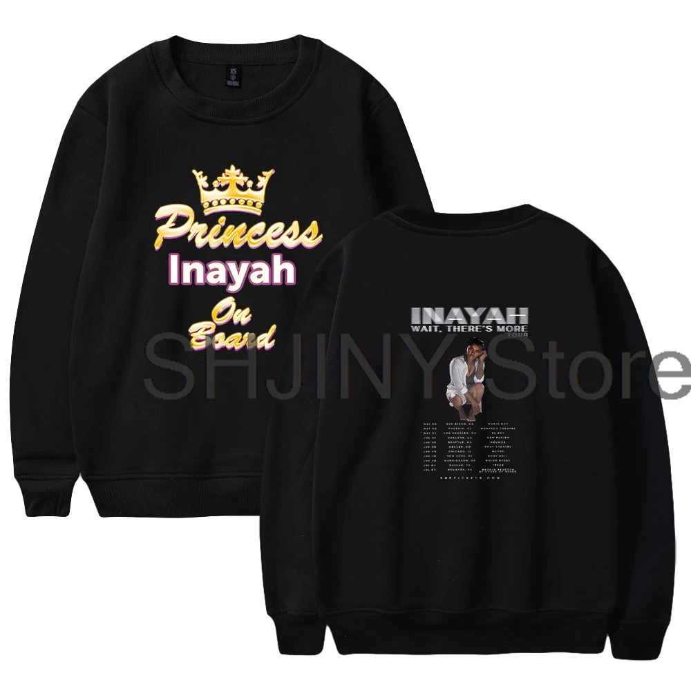 

Inayah Tour 2024 Merch Unisex Crewneck Long Sleeve Streetwear Men Women Sweatshirt Fashion Clothes