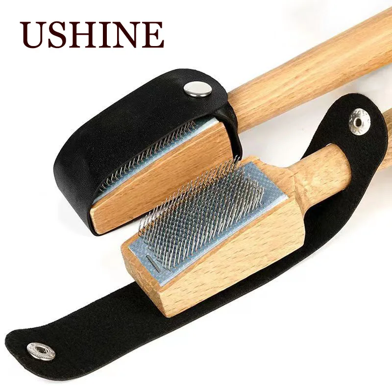 USHINE Dance shoes brush for latin ballroom dance shoes woman man