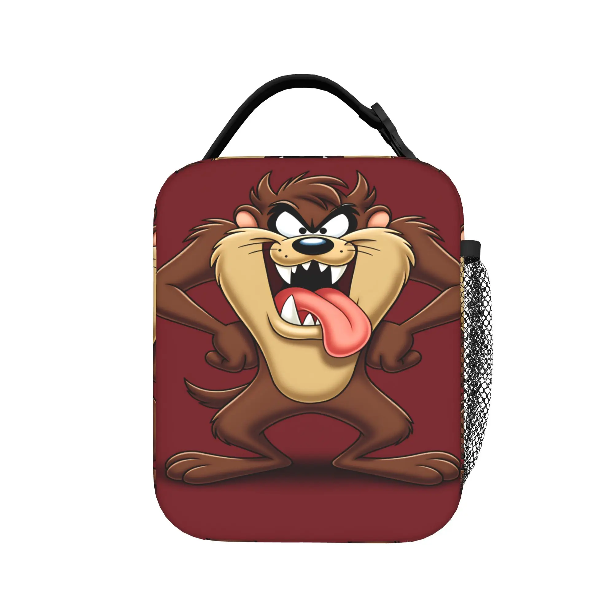 T-Tasmanians D-Devils Lunch Bag For Adult  Print Lunch Box Retro Travel Cooler Bag Portable Waterproof Thermal Tote Handbags