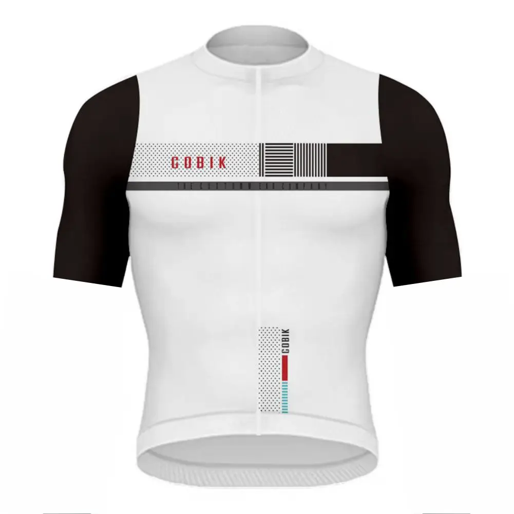 

Cobik Cycling Jersey Slim Fit SPF 50+ Men Women Cycling Jersey Fashion Bike Jersey Pro Team High Quality Cycling Shirt