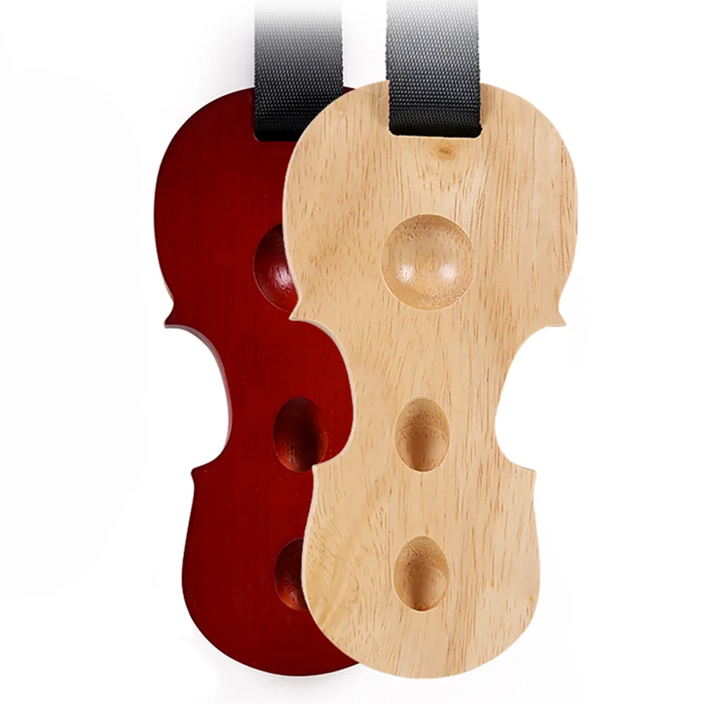

3 Holes Anti-slip Mat for Cello End-Pin Stopper Spike Floor Protector Anchor Rest Bracket Wooden