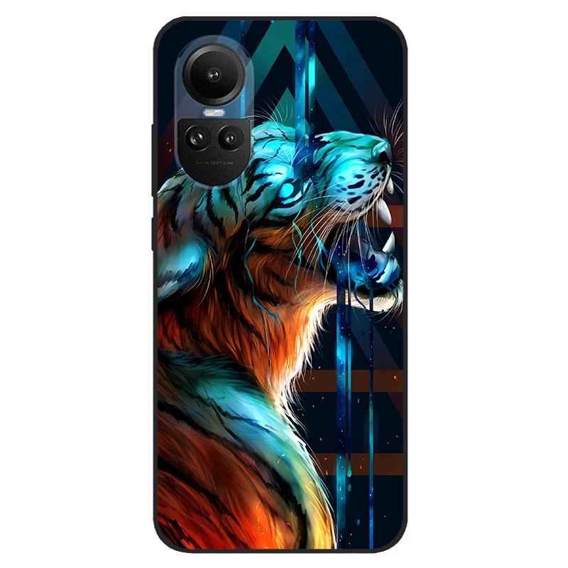 For Oppo Reno10 / Reno10 Pro 5G Case Luxury TPU Soft Silicone Phone Cover for Oppo Reno 10 Pro 5G CPH2525 CPH2531 Lovely Bumper