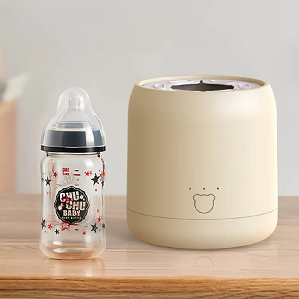3 Gears Rabbit Electric Milk Bottle Shaker, USB Smart Intelligent Milk Powder Mixer, Li-Battery Baby Formula Maker Divine Device