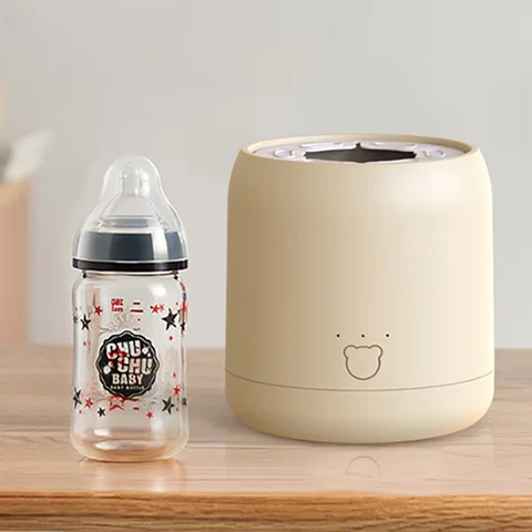 3 Gears Rabbit Electric Milk Bottle Shaker, USB Smart Intelligent Milk Powder Mixer, Li-Battery Baby Formula Maker Divine Device
