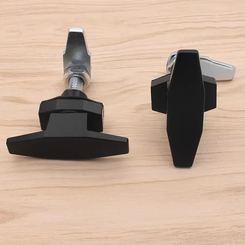 MS309-2 Zinc Alloy Keyless Cabinet Cam Lock Cylindrical Tongue Lock Distribution Cabinet Door Lock Toolbox Knob Lockset