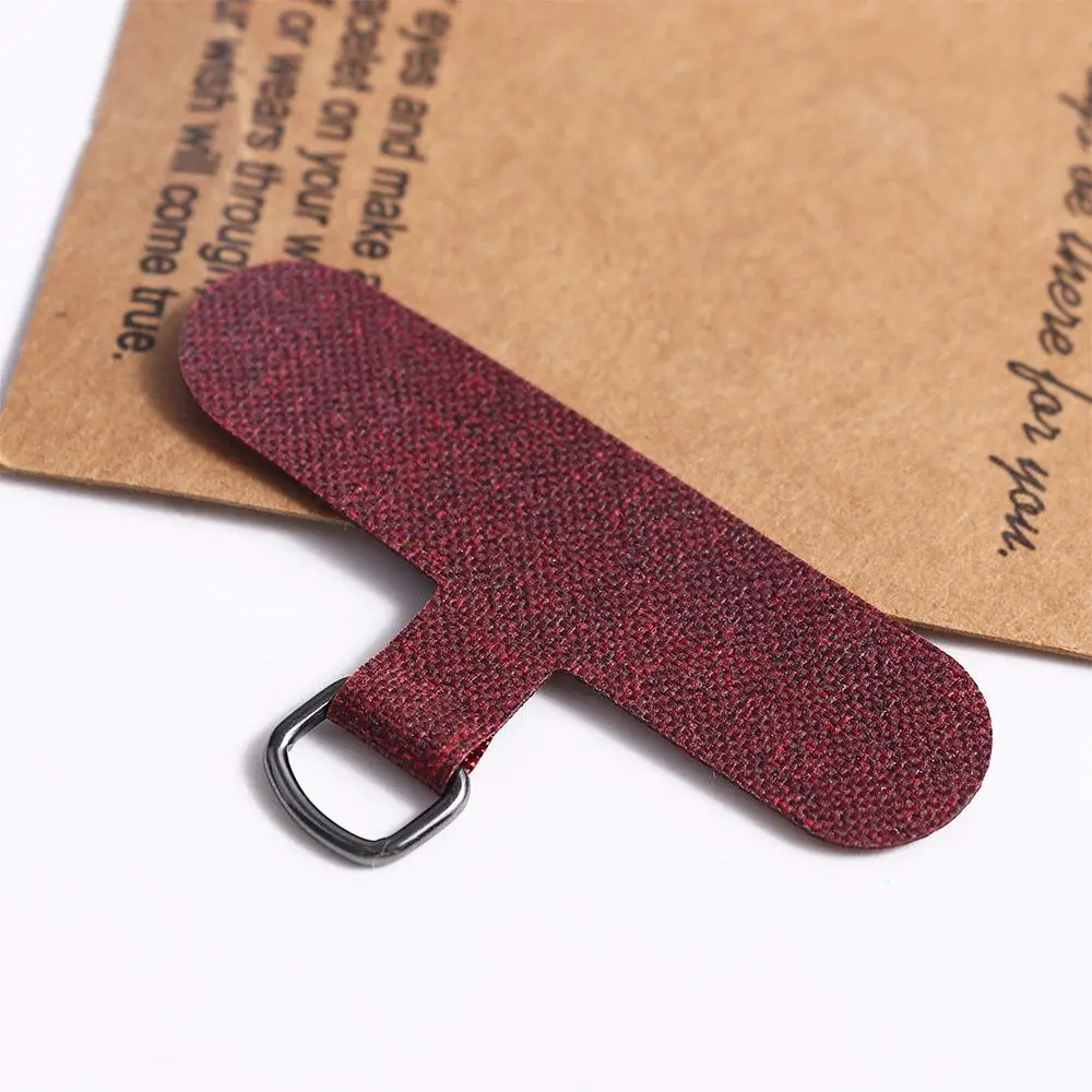 Card Sticker Gasket Connection Pendant Phone Strap Clip Lanyard Patch Phone Rope Patch Phone Lanyard Gasket Lanyard Card Gasket