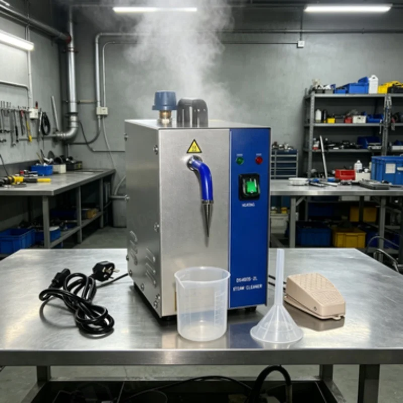 2L 1300W Mini Steam Cleaner, Jewelry Steam Blaster for Plating & Polishing, Jeweler Tools
