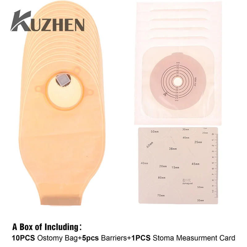 

Ostomy Supplies Colostomy Bags Two Piece Drainable Pouches Ileostomy Stoma Care Prevent Leakage