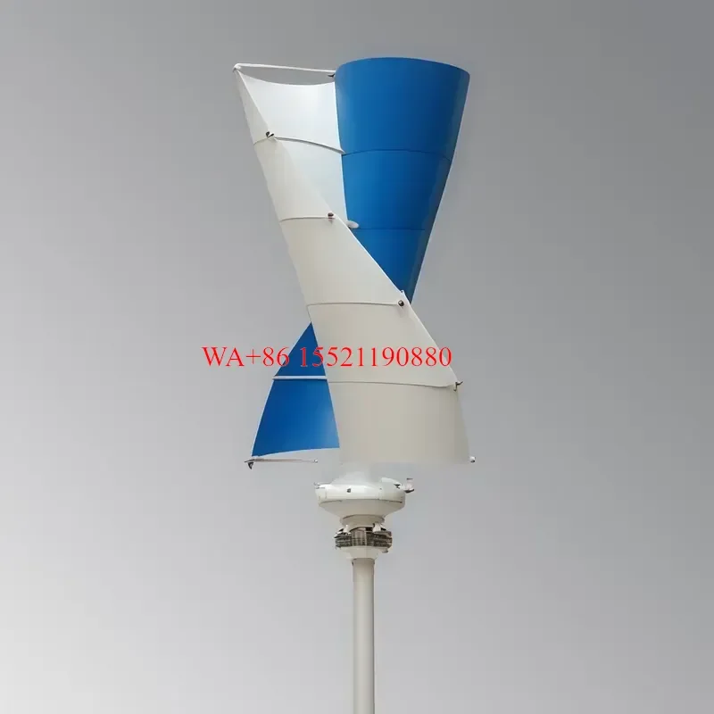 WMWMNU For Free Energy Off Grid Home Hybrid System 200W Rated Power Vertical Axis Wind Turbine Generator In Stock for Poland