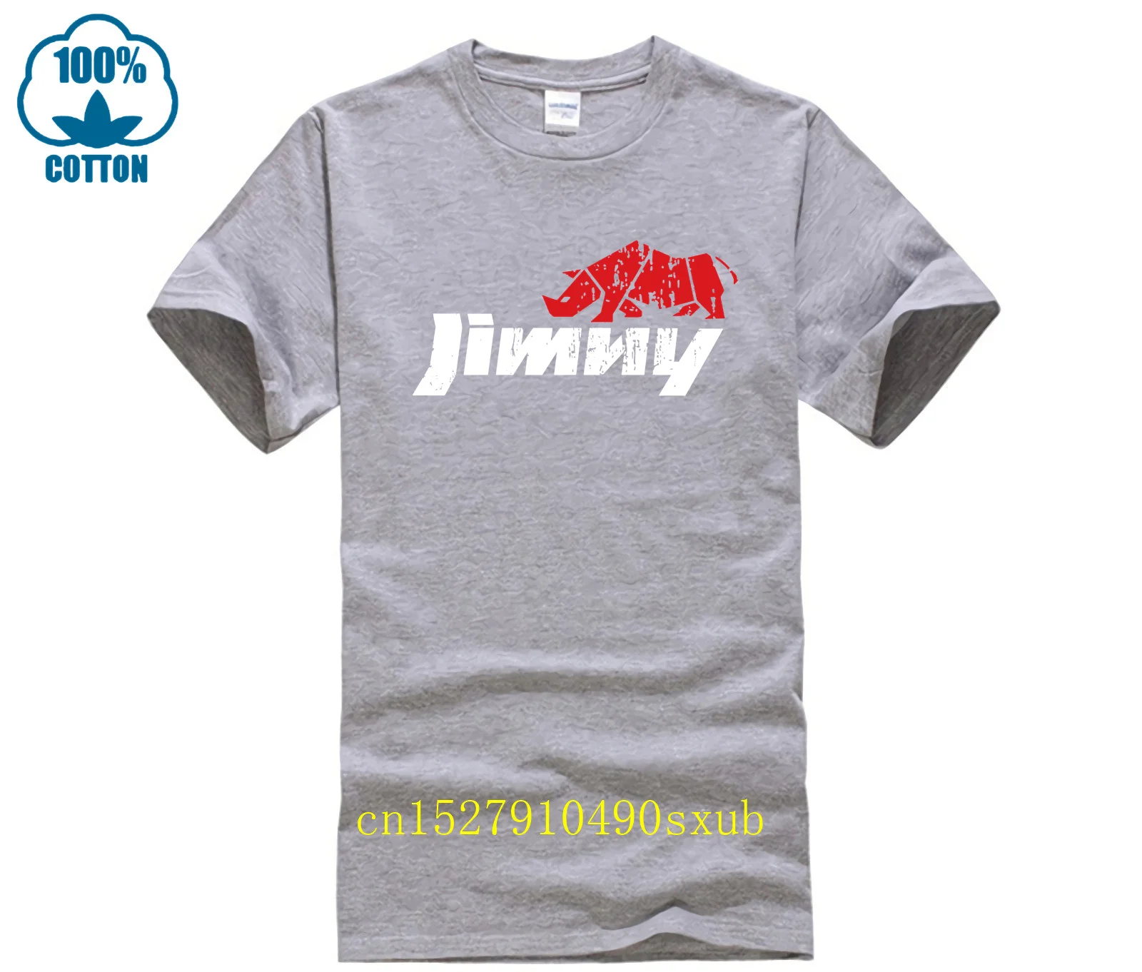 Awesome Jimny T-Shirts for Men Round Collar Cotton T Shirt S-SUZUKI Short Sleeve Tee Shirt Gift Idea Clothes