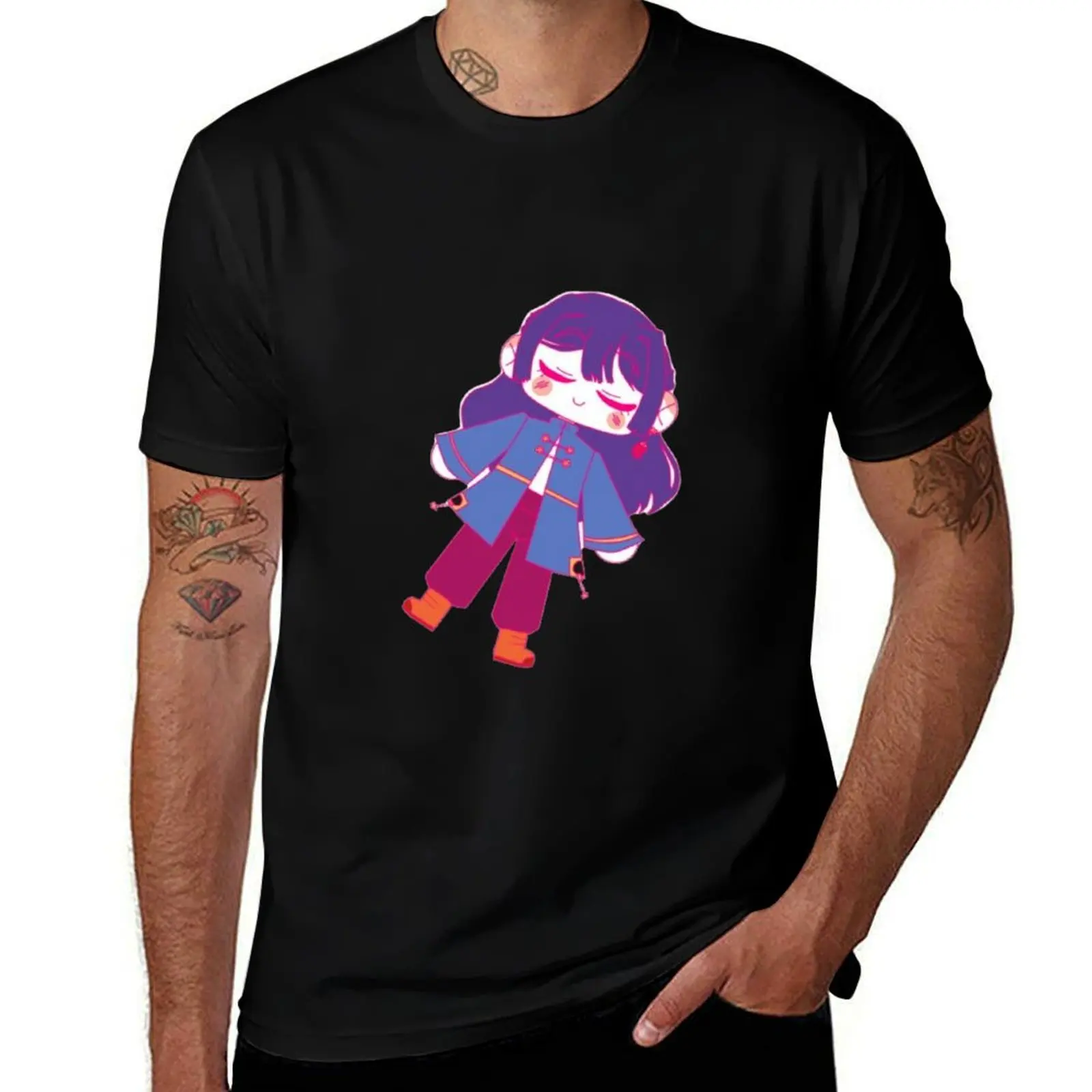 

Sleeping girl T-Shirt blacks cute tops man t shirt cotton t shirt men