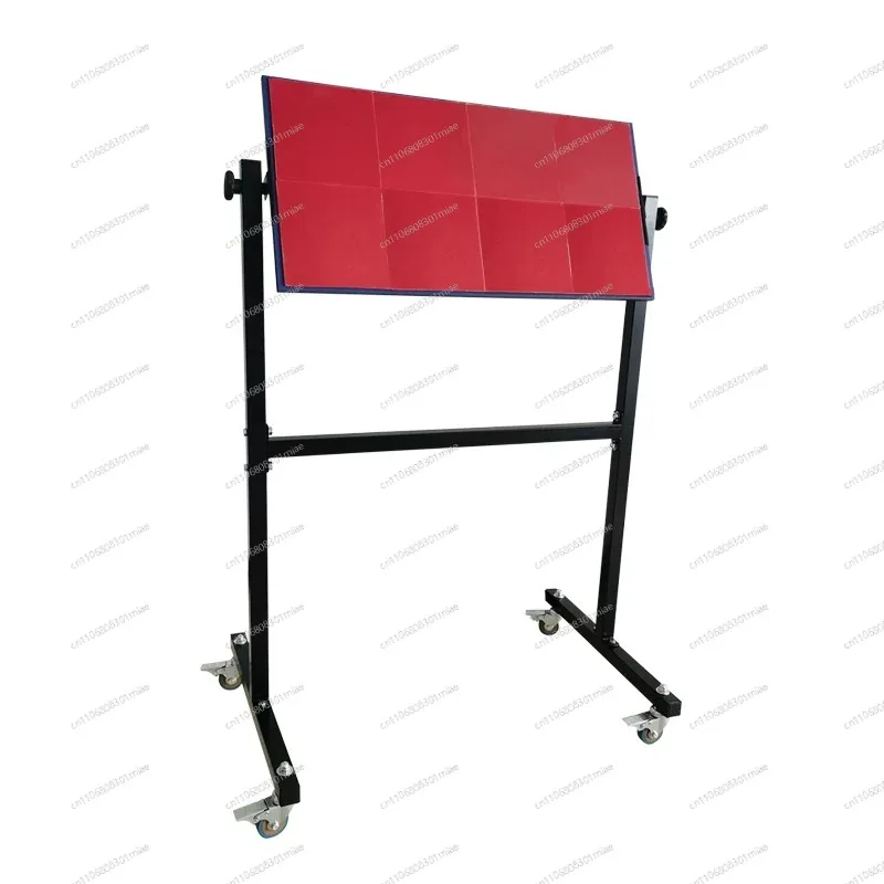 Custom Professional Table Tennis Rebound Training Board, 8-Piece Red Rubber Ping Pong Rebounder Equipment