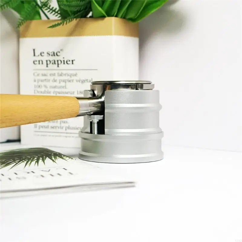 Кофейная ручка нажатия базовой алюминиевой сплав кофе порошковой пудровой тампер эспрессо porfilter n58d