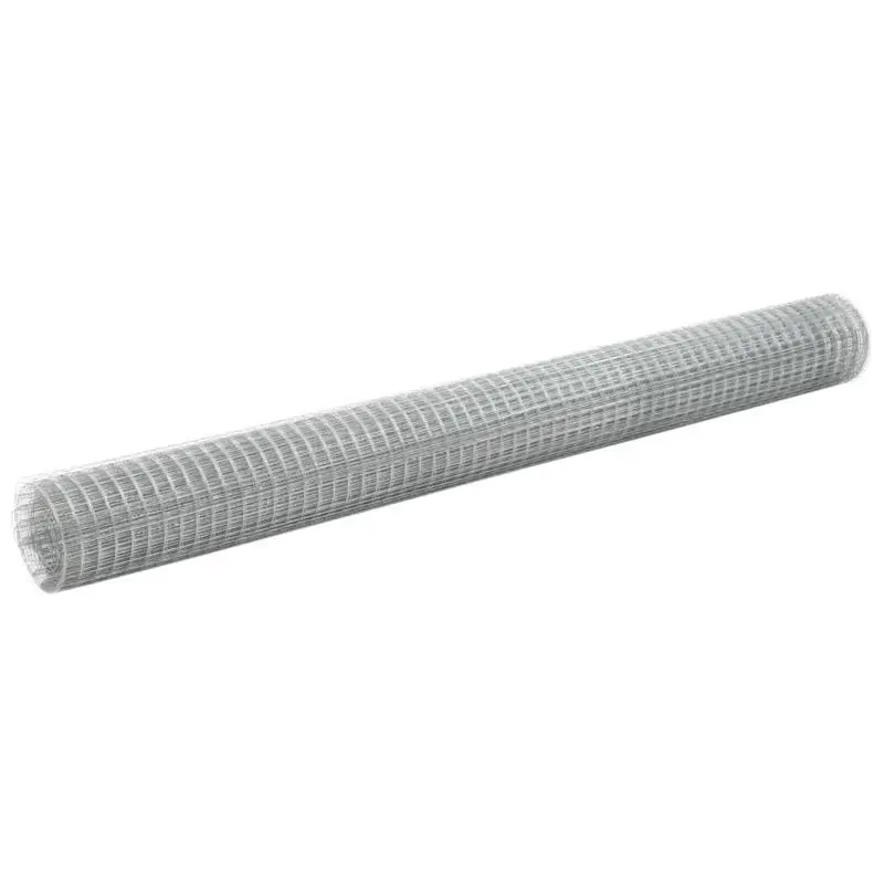 Grillage en acier galvanisé 10x1,5 m argenté, résistant aux intempéries et aux déchirures, facile à installer et à découper pour clôtures de jardin, isolation des animaux domestiques, protection des plantes et utilisation agricole