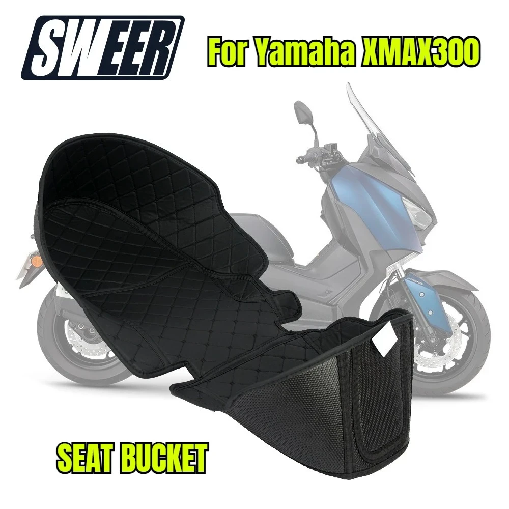 

For Yamaha Liner Protector Waterproof Seat Storage Luggage Trunk Inner Pad PU XMAX300 Motorcycle Accessories